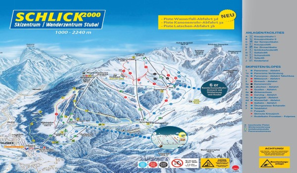 Schlick-2000 Pistenplan