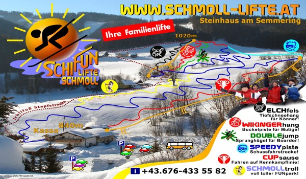 Schmoll-Lifte-Steinhaus-am-Semmering Piste Map